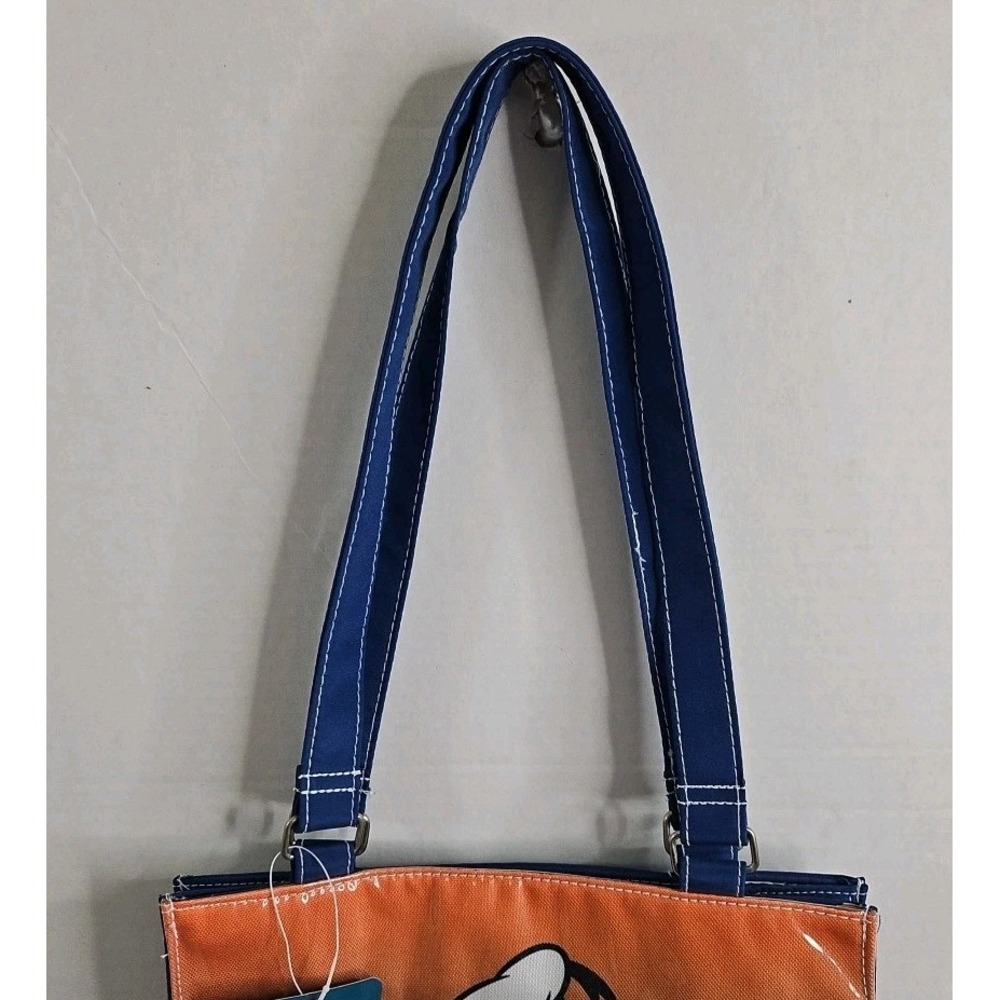 Disney Parks Donald Duck Canvas Tote Bag Purse 12x11x4 NWT'S - Picture 6 of 11